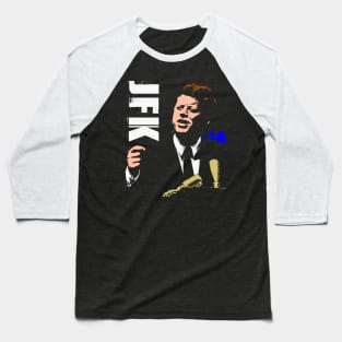 JFK (JOHN F. KENNEDY) Baseball T-Shirt